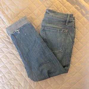 Loft Relaxed Skinny Crop Size 28/6